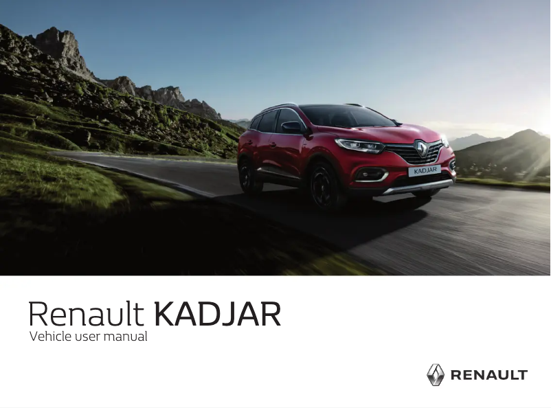 Page 1 de la notice Manuel utilisateur Renault Kadjar (2020)