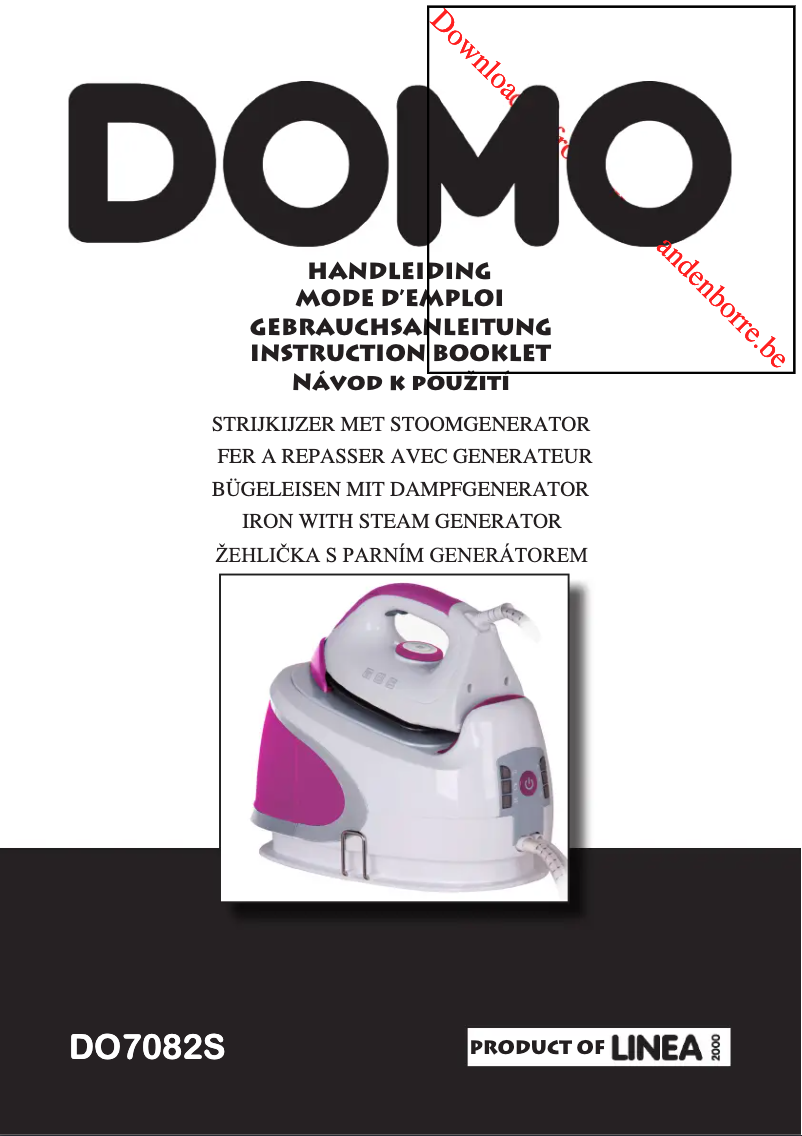 Page n°1 - Manuel utilisateur Domo DO7082S