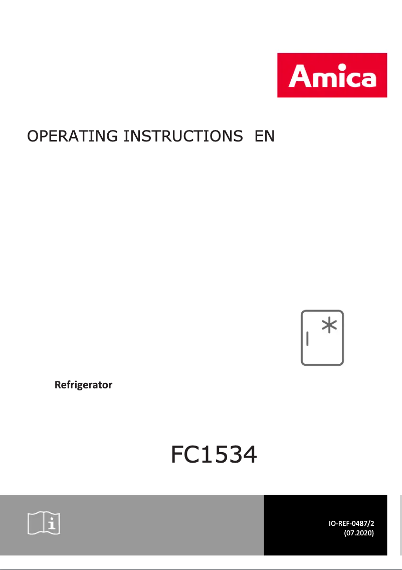 Image de la première page du manuel de l'appareil FC1534