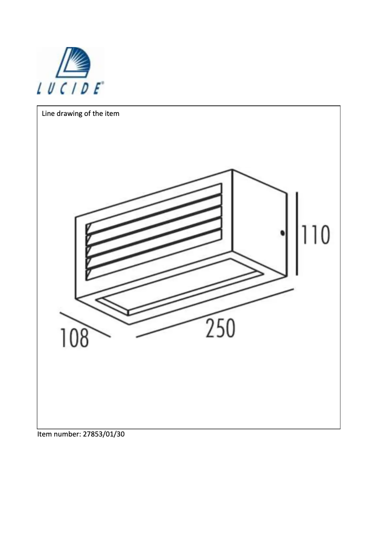 Página 1 del manual Manual de usuario Lucide Dimo