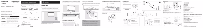 Page 1 de la notice Manuel utilisateur Onkyo LS-B50