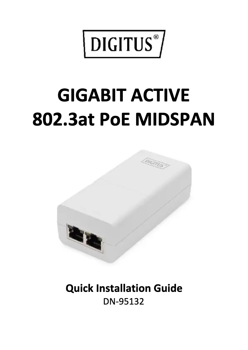 Image de la première page du manuel de l'appareil DN-95102-1