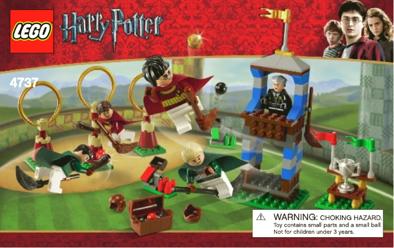 Page n°1 - Manuel utilisateur Lego Harry Potter 4737