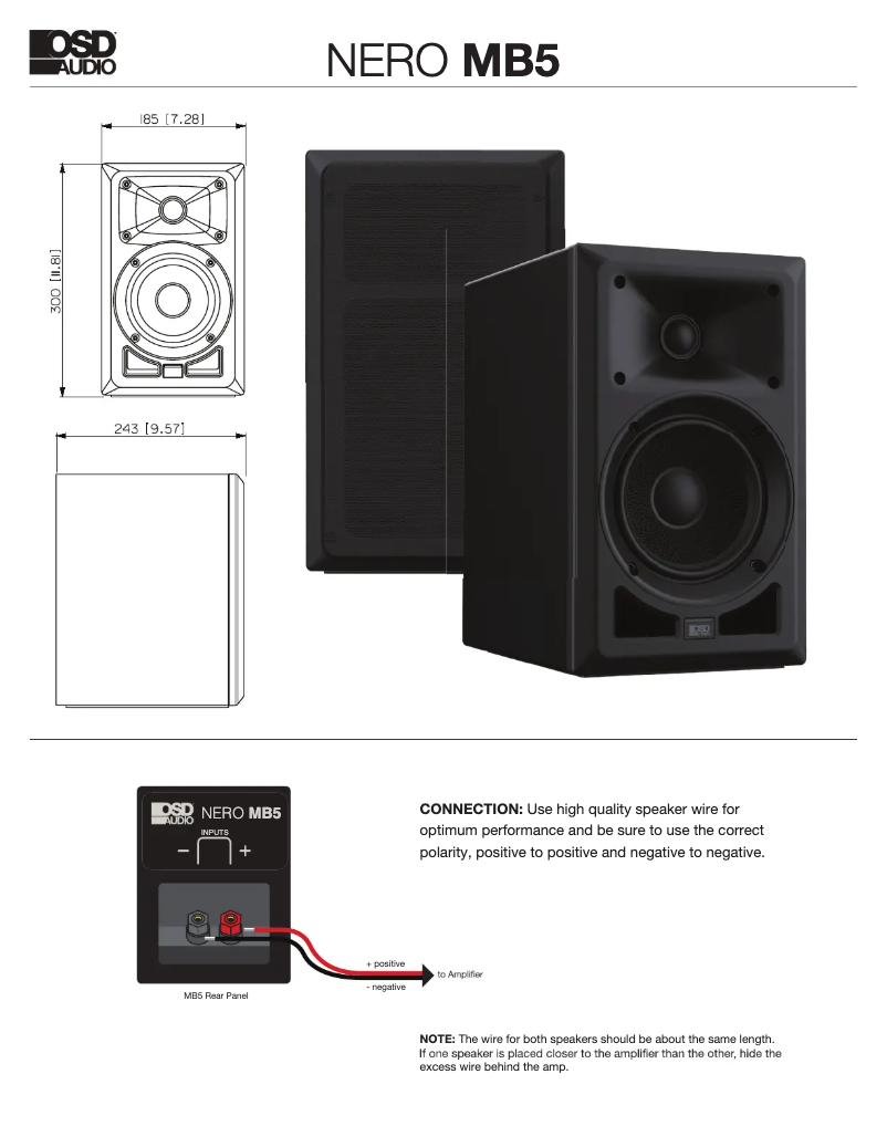 Image de la première page du manuel de l'appareil Nero MB5