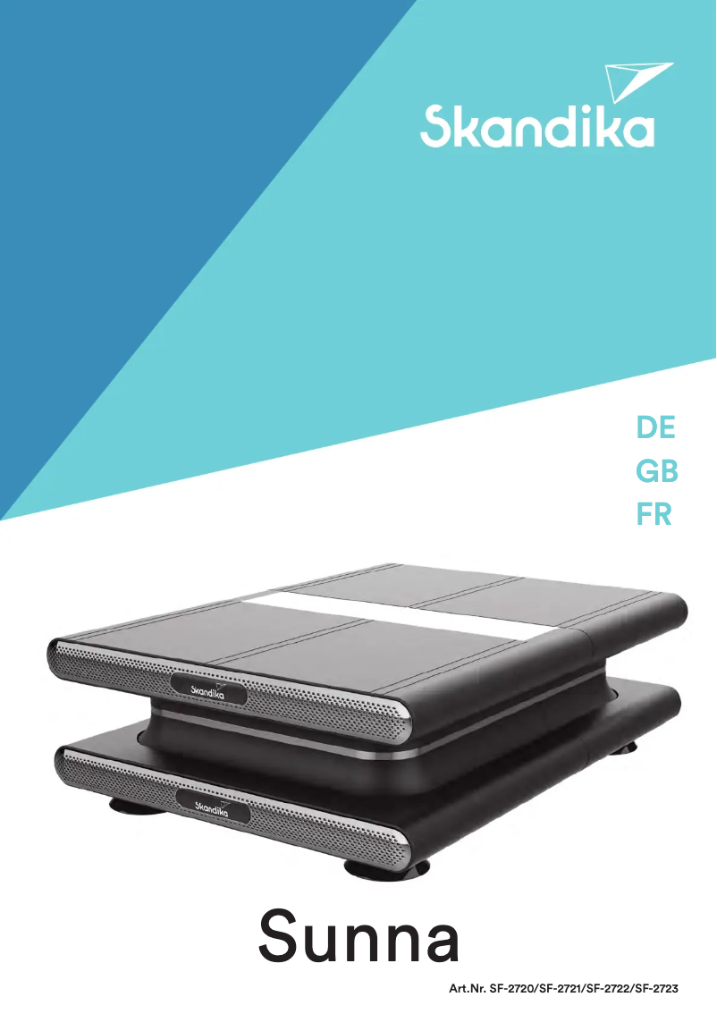 Page n°1 - Manuel utilisateur Skandika Sunna