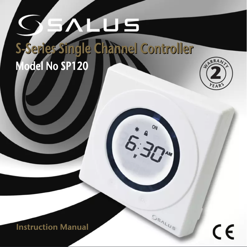 Page 1 de la notice Manuel utilisateur Salus SP120