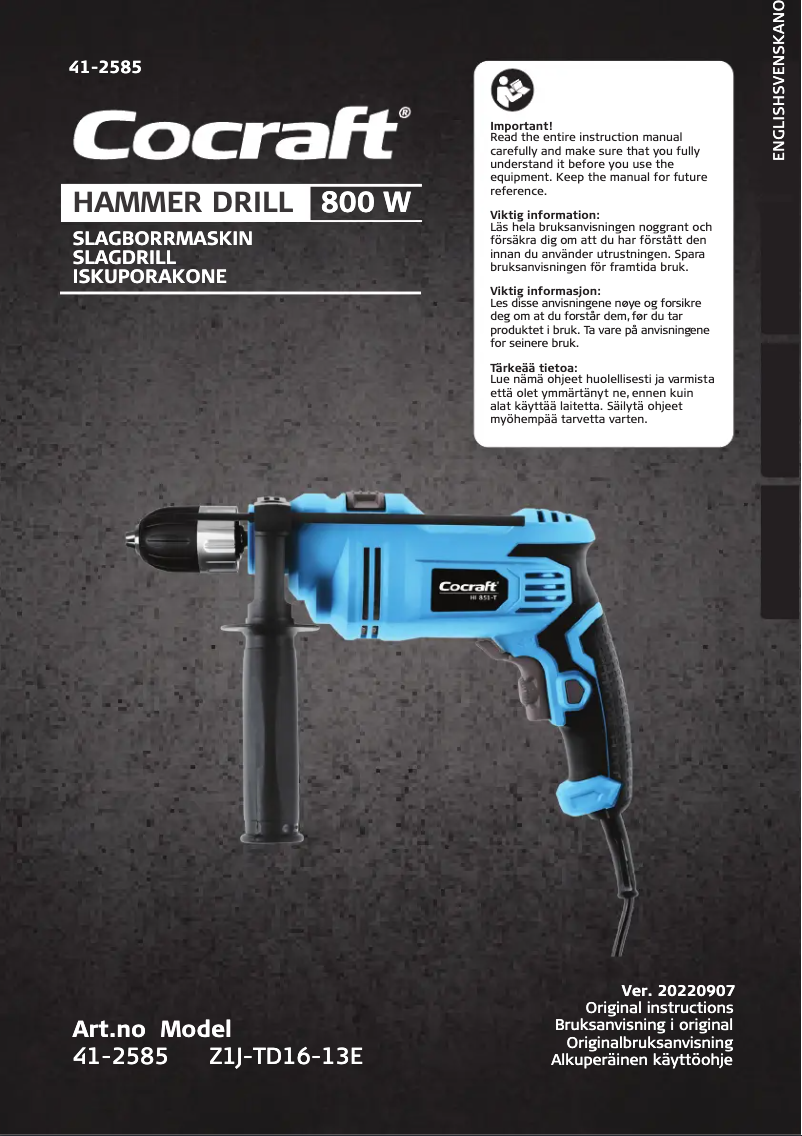 Image de la première page du manuel de l'appareil HI 851-T