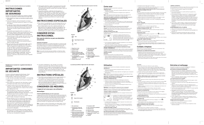 Image de la première page du manuel de l'appareil IR4500S