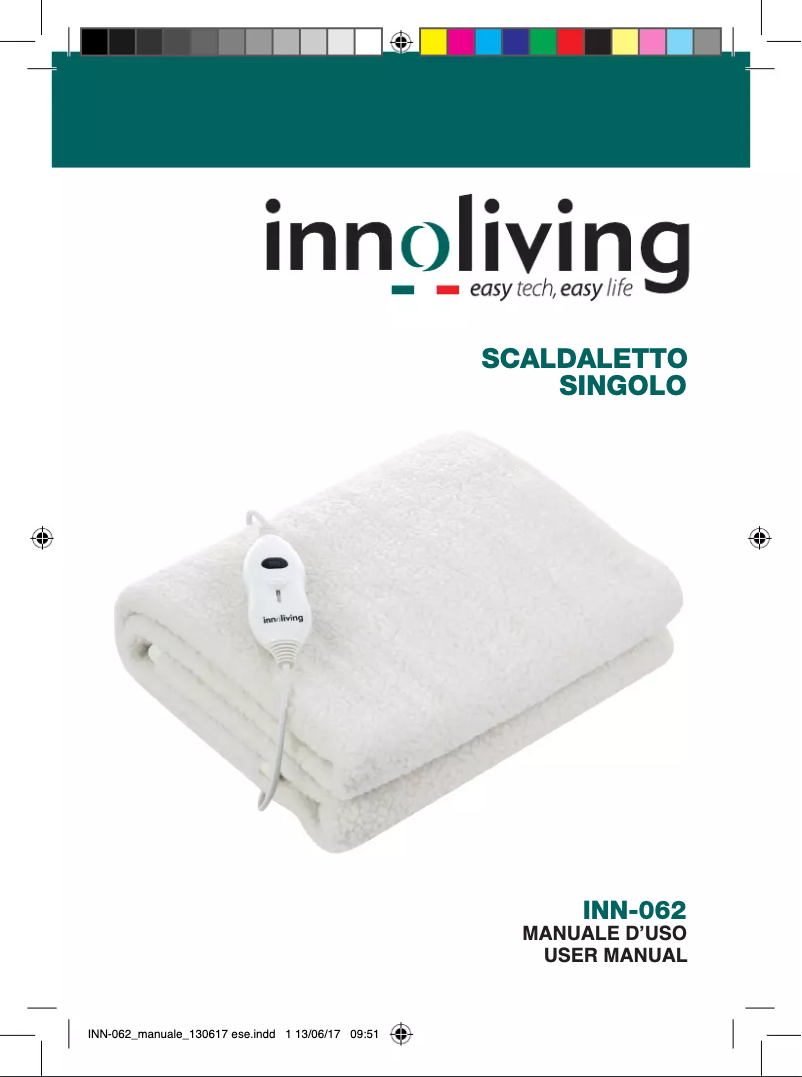 Image de la première page du manuel de l'appareil INN-062