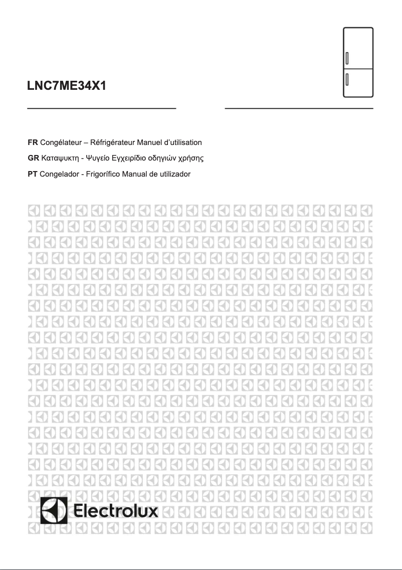 Page 1 de la notice Manuel utilisateur Electrolux LNC7ME34X1