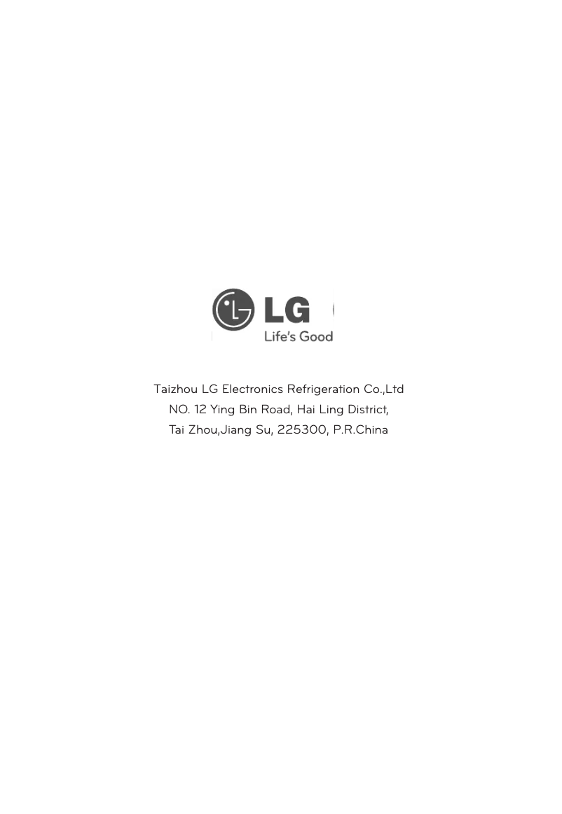 Page 1 de la notice Manuel utilisateur LG GC-305PS