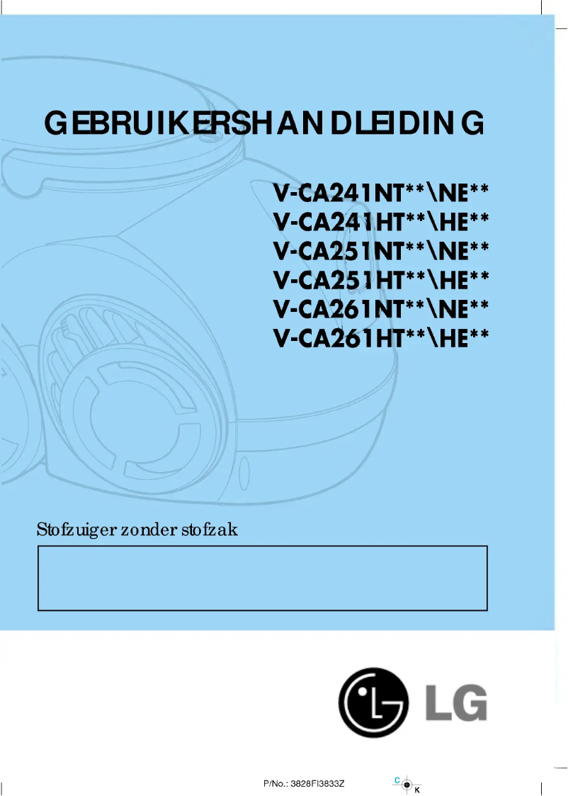 Page n°1 - Manuel utilisateur LG VTCA261NTQ