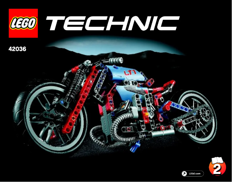 Page 1 de la notice Manuel utilisateur Lego Technic 42036