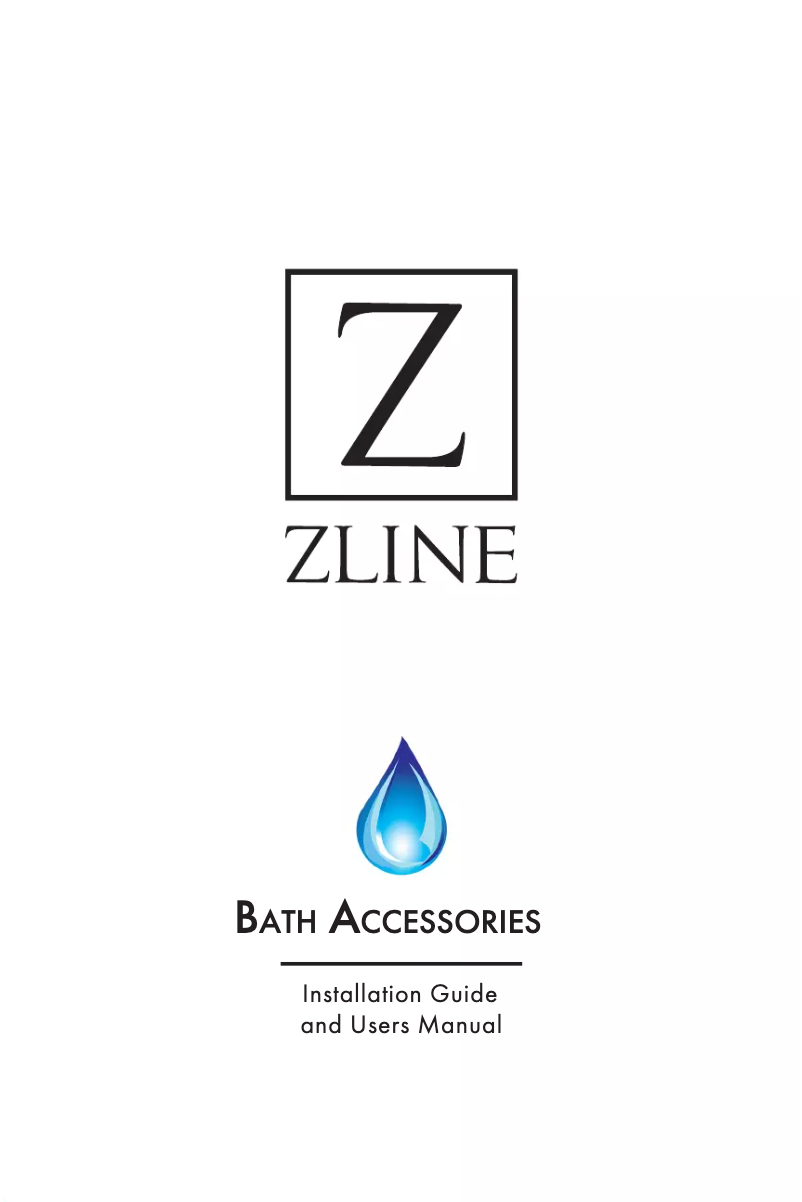 Page 1 de la notice Manuel utilisateur ZLine ALH-BF-PG