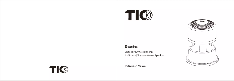 Page 1 de la notice Manuel utilisateur TIC B03