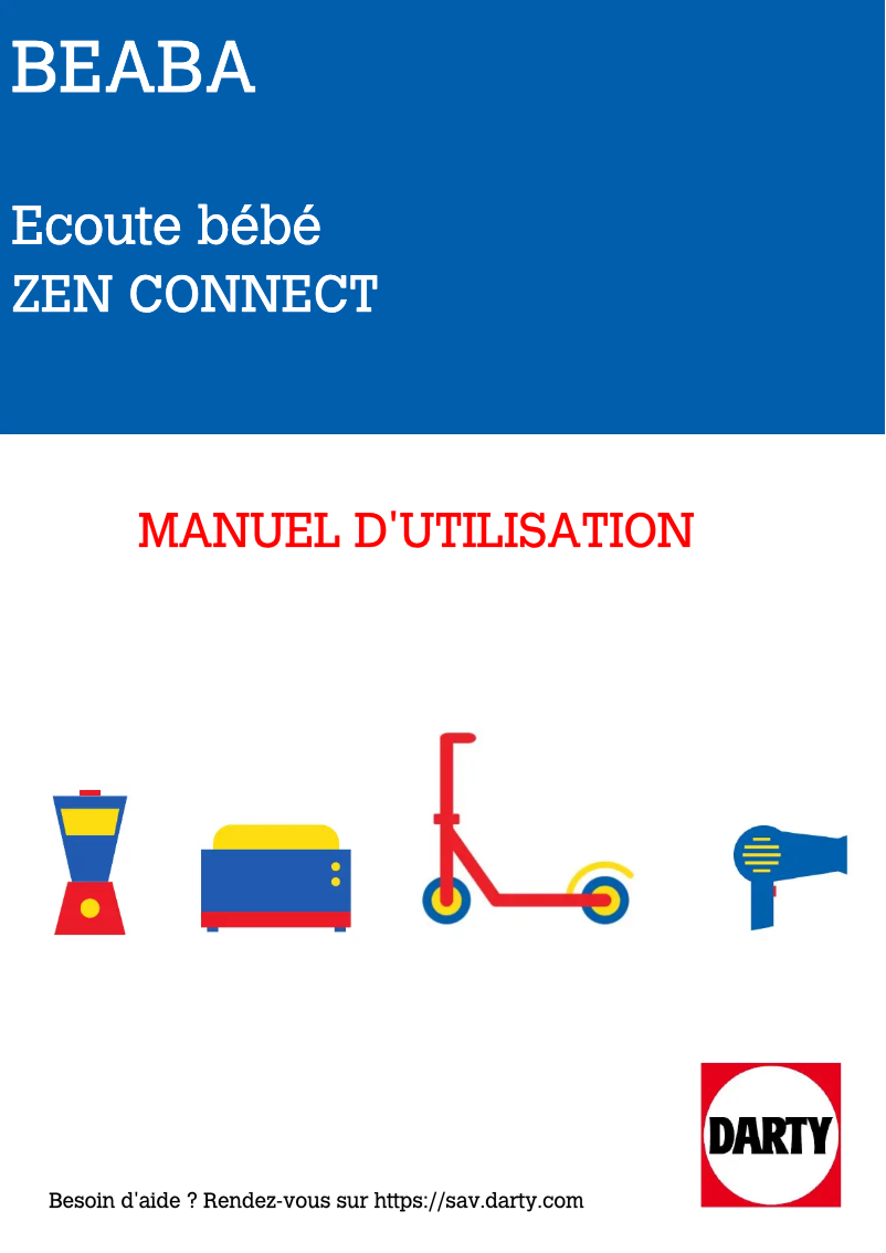 Page n°1 - Manuel utilisateur Beaba Zen Connect