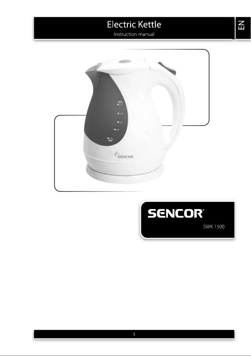 Image de la première page du manuel de l'appareil SWK 1500