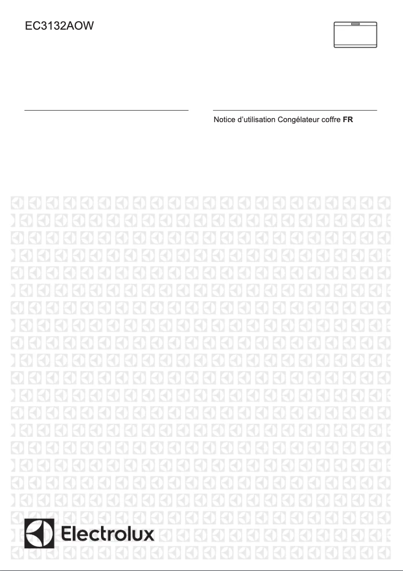 Page 1 de la notice Manuel utilisateur Electrolux EC3132AOW