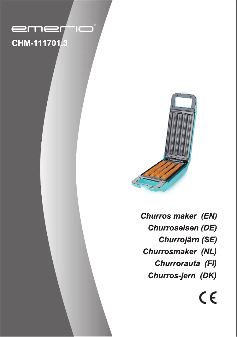 Page n°1 - Manuel utilisateur Emerio CHM-111701