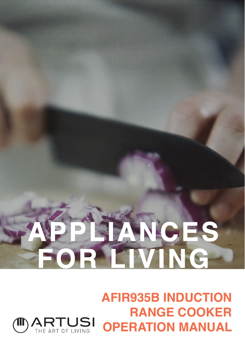 Page 1 de la notice Manuel utilisateur Artusi AFIR935B