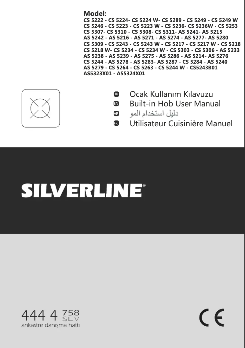 Page n°1 - Manuel utilisateur Silverline CS 5224