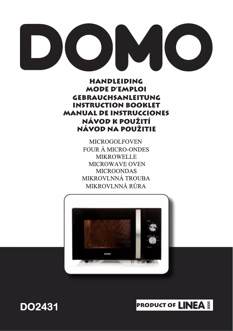 Image de la première page du manuel de l'appareil DO2431