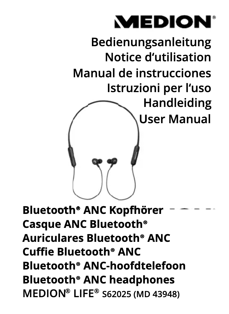 Page n°1 - Manuel utilisateur Medion LIFE S62025 (MD 43948)