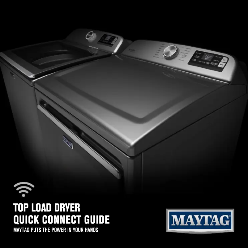 Page n°1 - Instructions / montage Maytag MED7230HC
