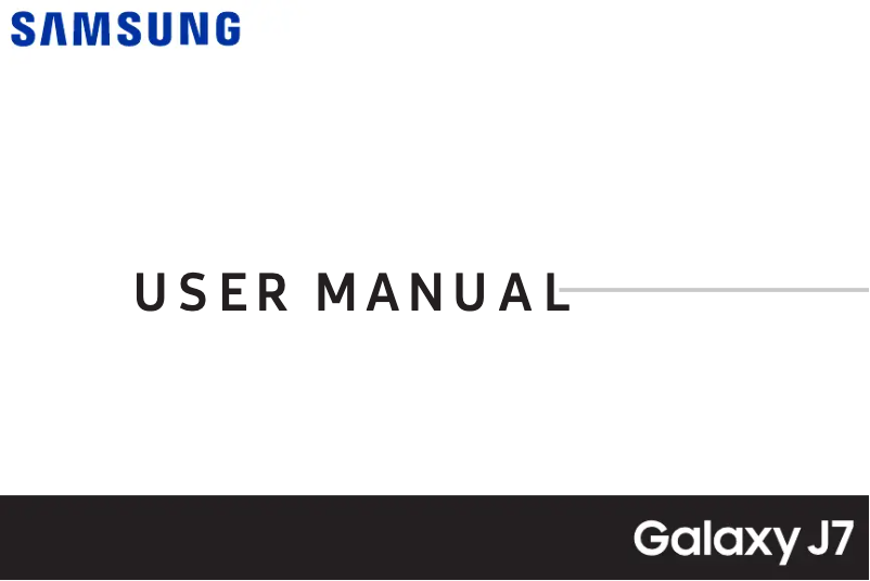 Page n°1 - Manuel utilisateur Samsung Galaxy J