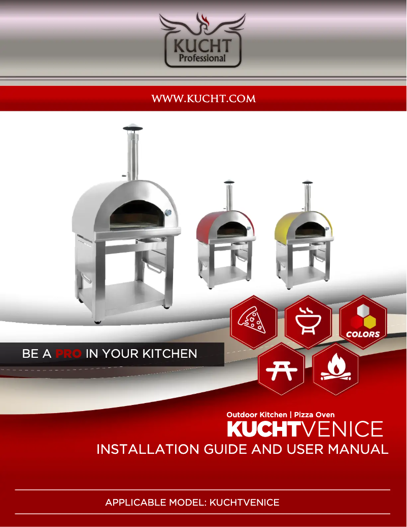 Page n°1 - Manuel utilisateur Kucht Venice
