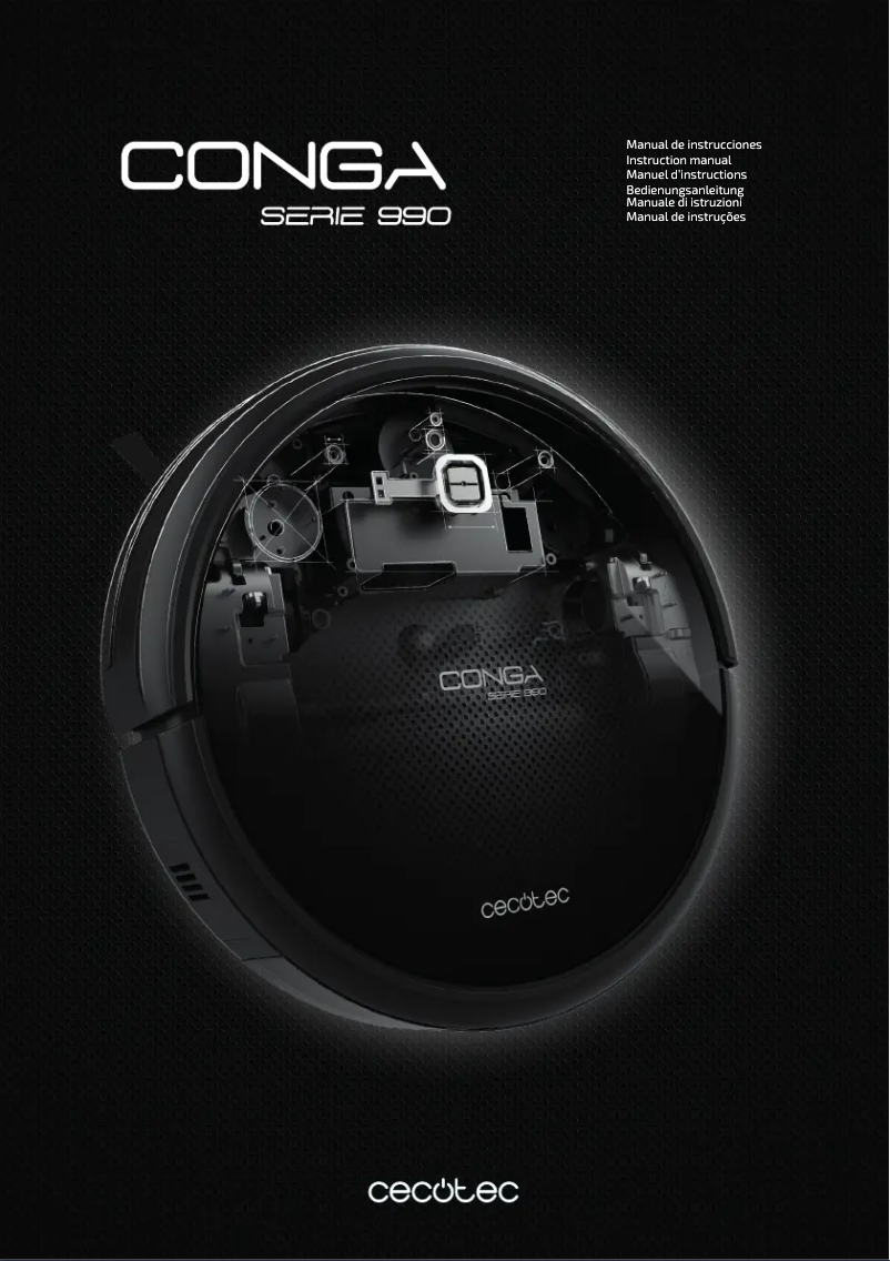 Imagen de la primera página del manual del dispositivo Conga 990