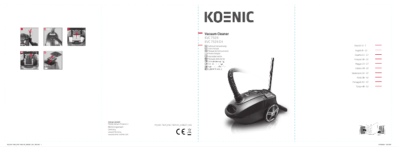 Página 1 del manual Manual de usuario Koenic KVC 7342