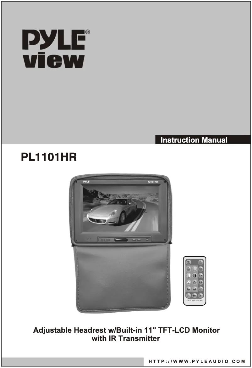 Page n°1 - Manuel utilisateur Pyle PL1101HRBK