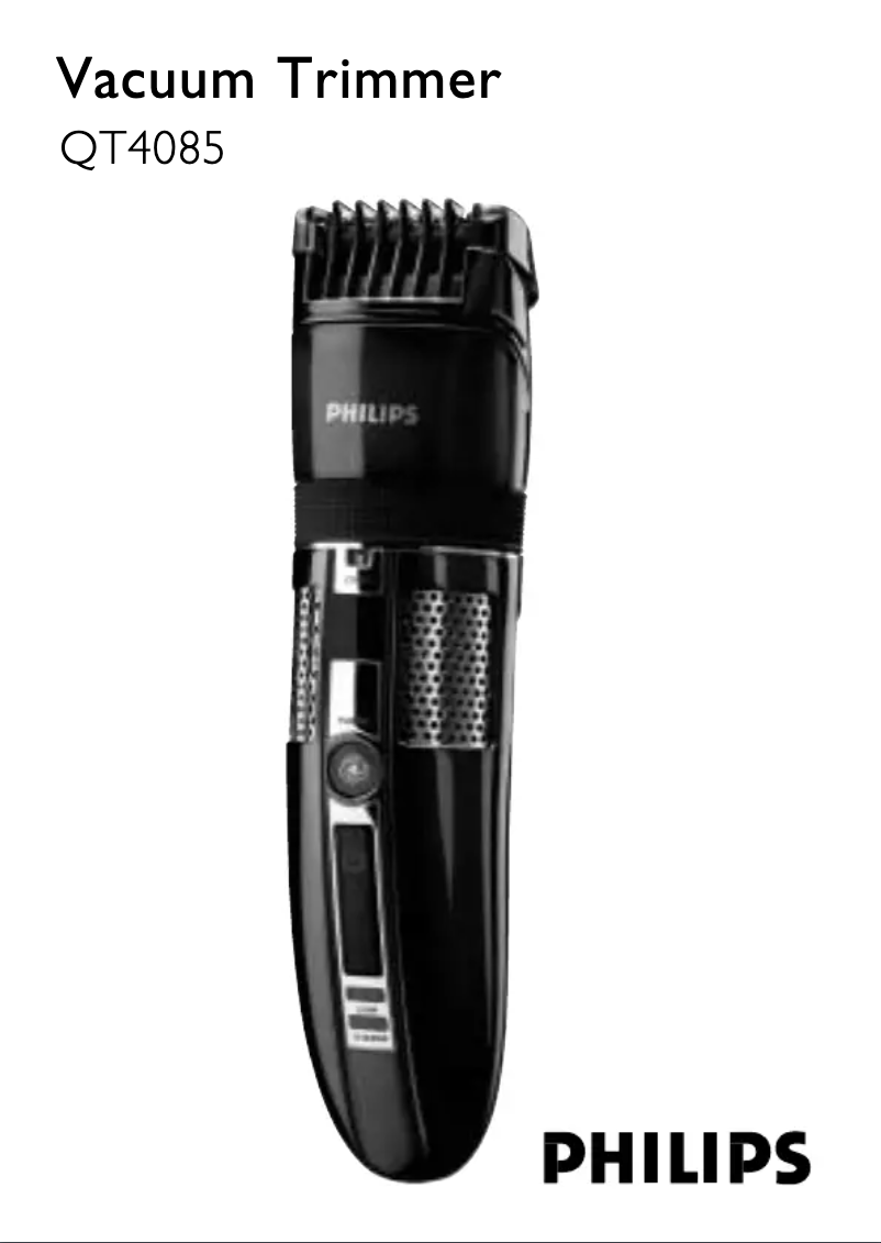 Page n°1 - Manuel utilisateur Philips Series 7000 QT4085