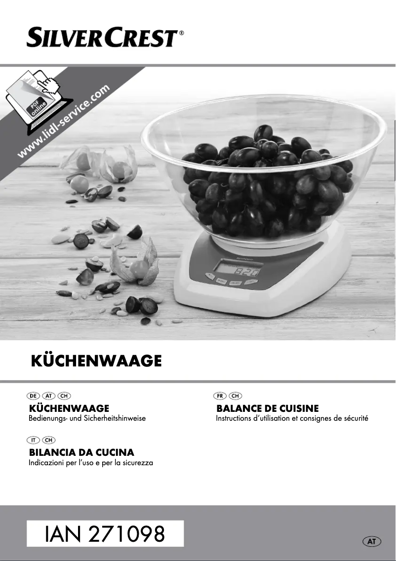 Image de la première page du manuel de l'appareil HG00409A