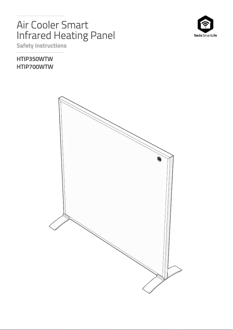 Page 1 de la notice Manuel utilisateur Nedis HTIP350WTW