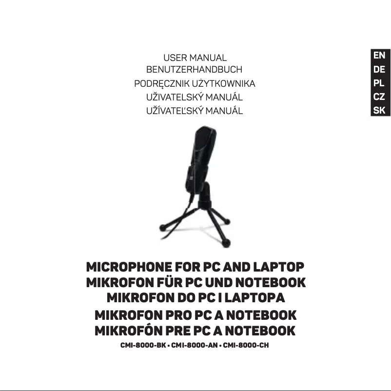 Page 1 de la notice Manuel utilisateur Connect IT CMI-8000-AN