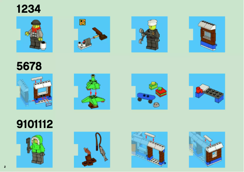 Image de la première page du manuel de l'appareil City 7553