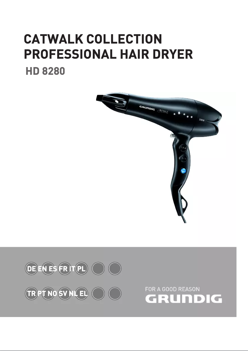 Page 1 de la notice Manuel utilisateur Grundig HD 8280