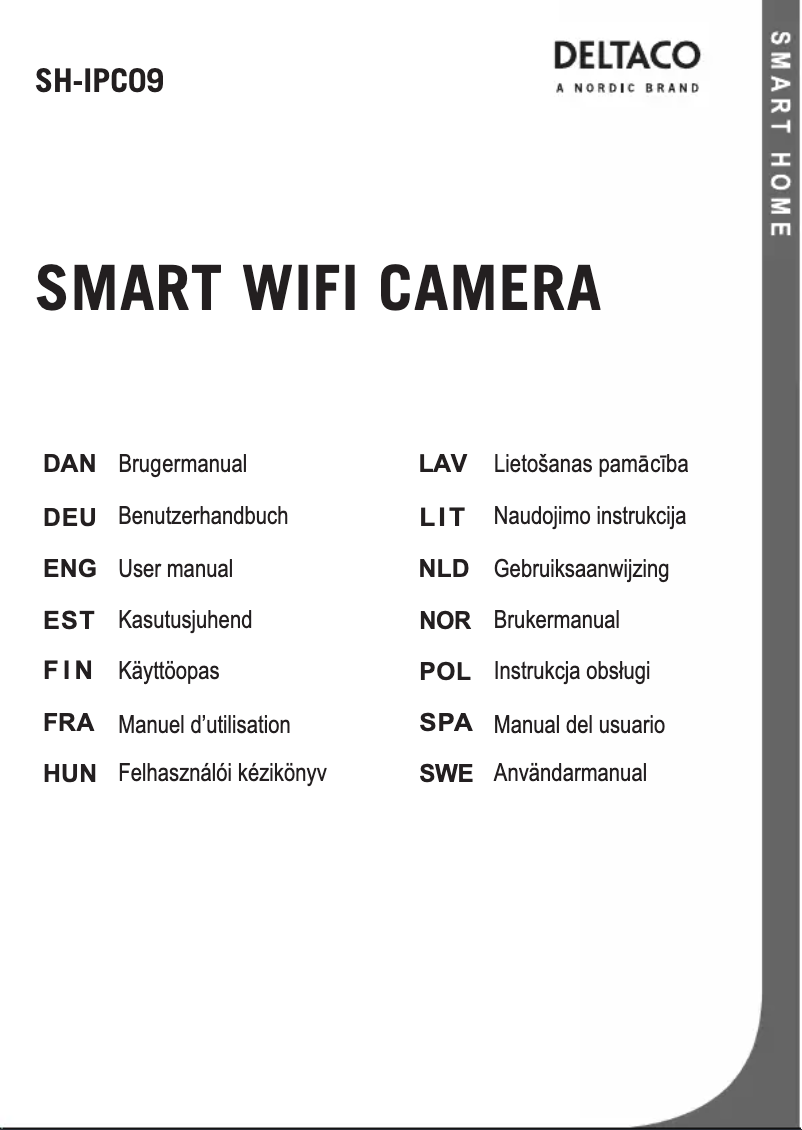 Página 1 del manual Manual de usuario Deltaco PB-C1003