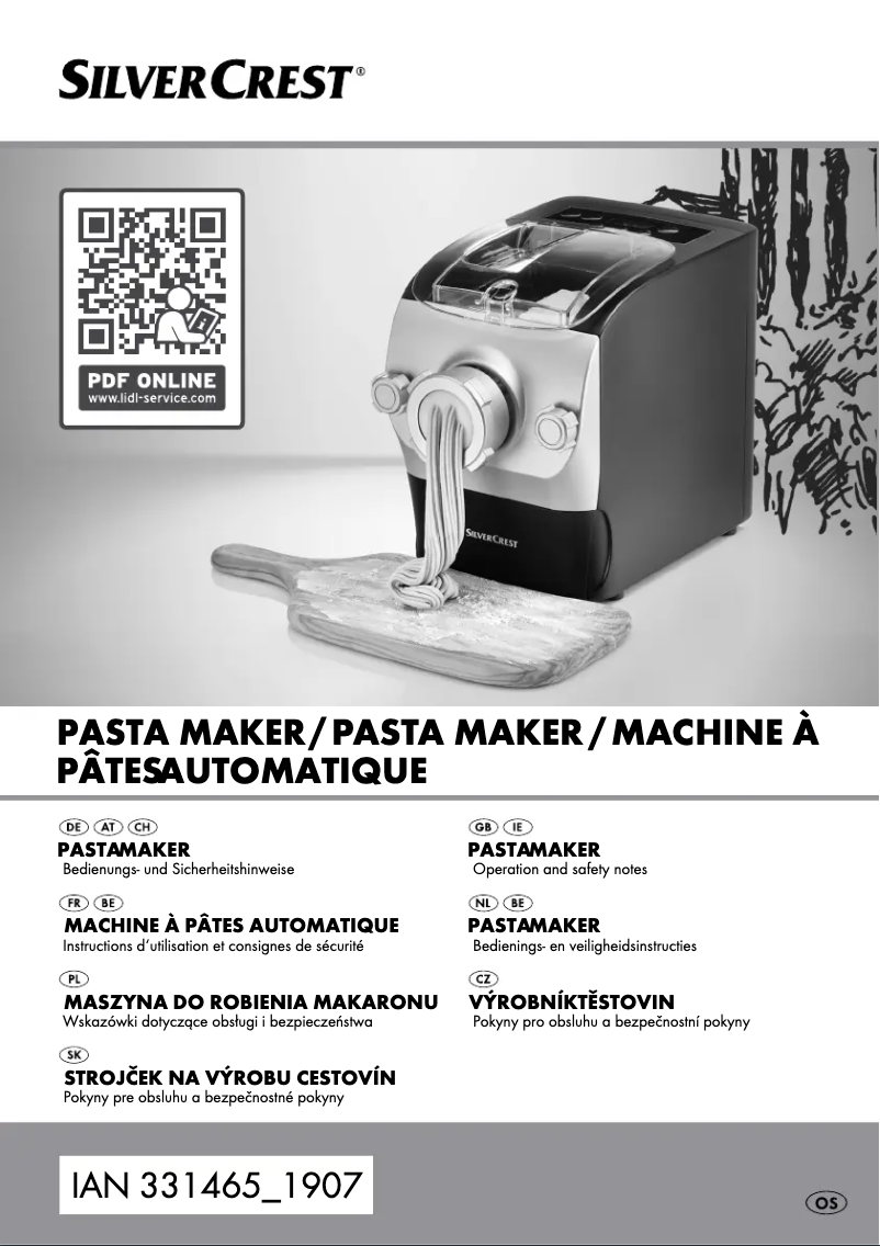 Página 1 del manual Manual de usuario SilverCrest IAN 331465