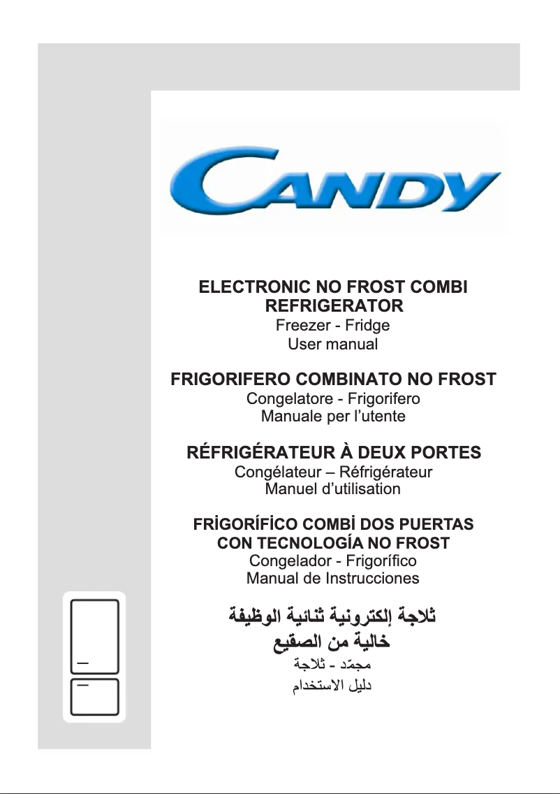 Page 1 de la notice Manuel utilisateur Candy CVBN 6184X15