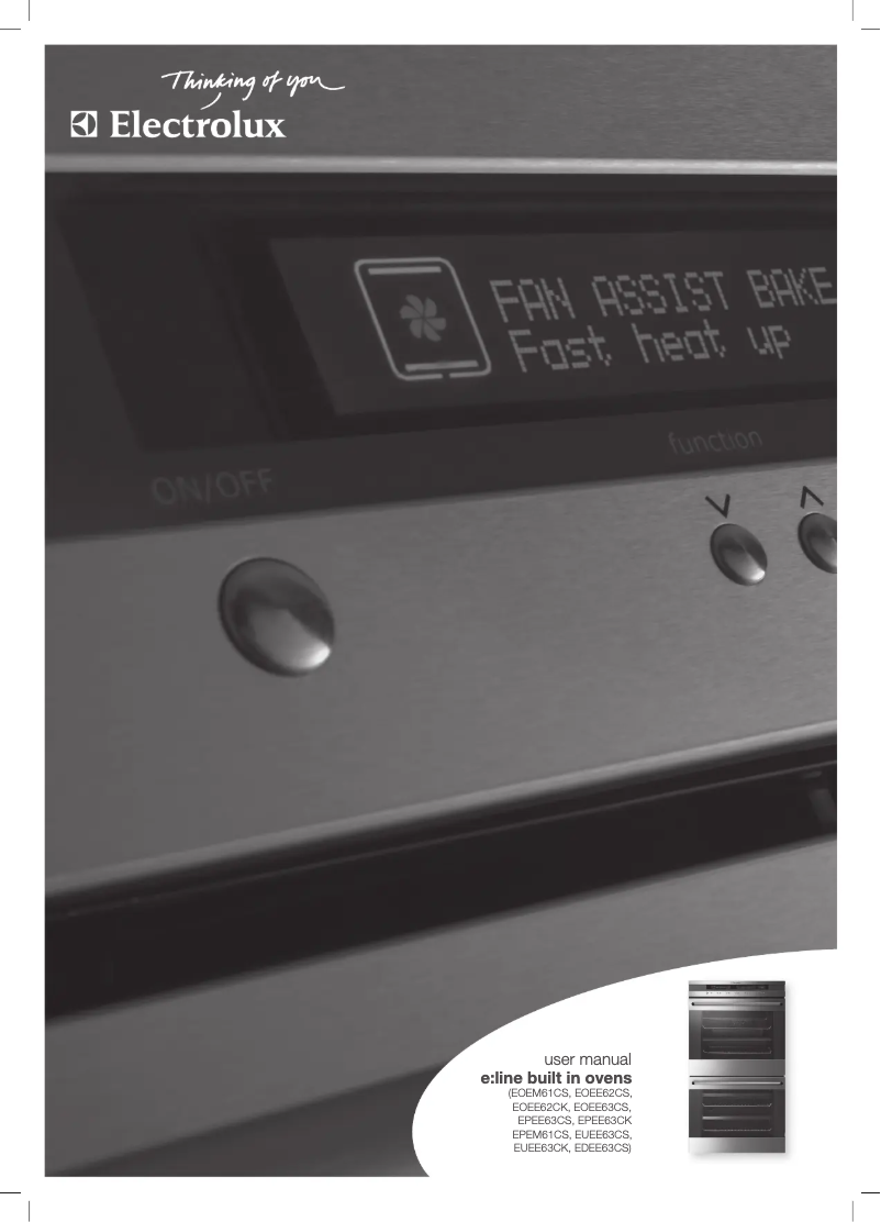 Image de la première page du manuel de l'appareil EPEM61CS