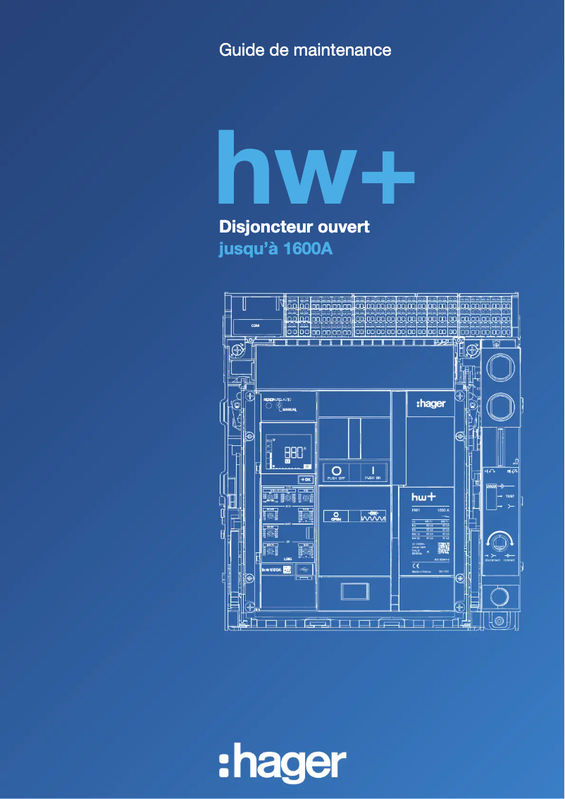 Page n°1 - Guide d'installation Hager HWW469H
