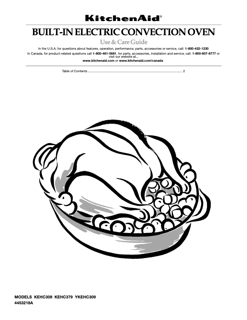 Image de la première page du manuel de l'appareil Architect KEHC309JSS