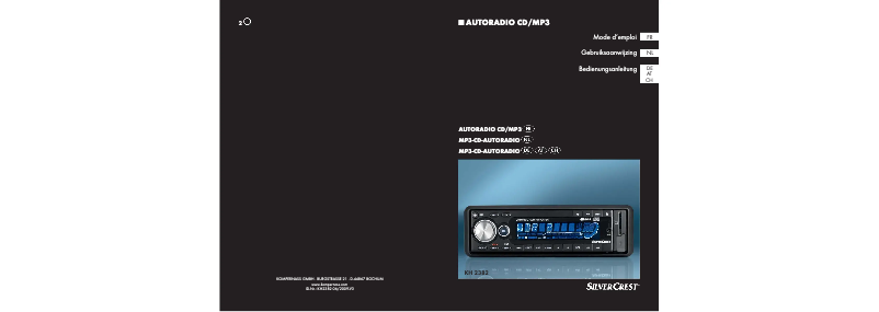 Image de la première page du manuel de l'appareil KH 2382
