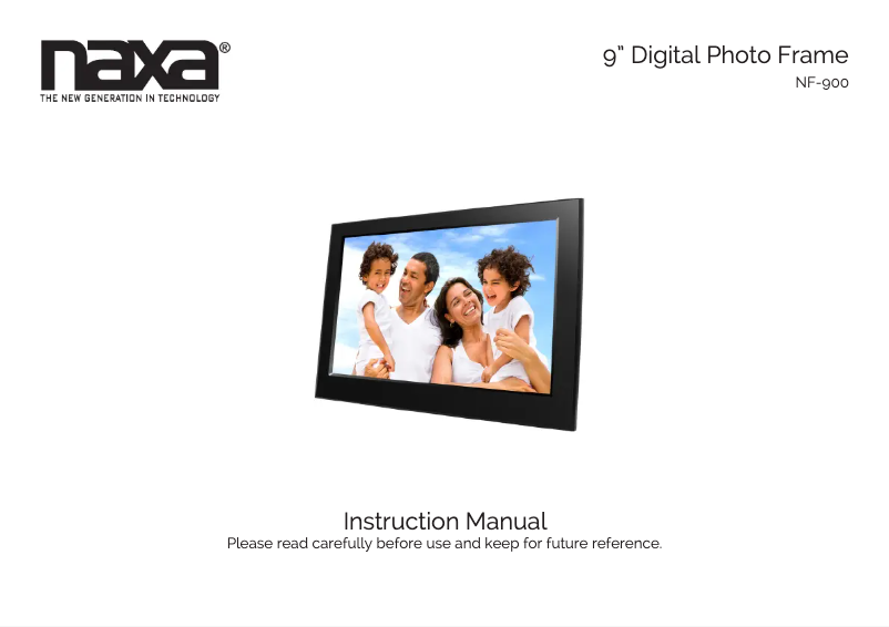 Página 1 del manual Manual de usuario Naxa NF-900