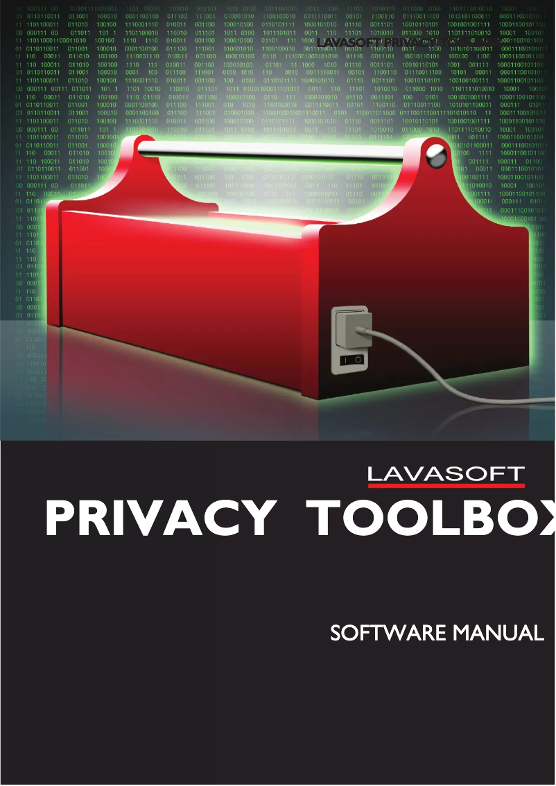 Image de la première page du manuel de l'appareil Privacy Toolbox
