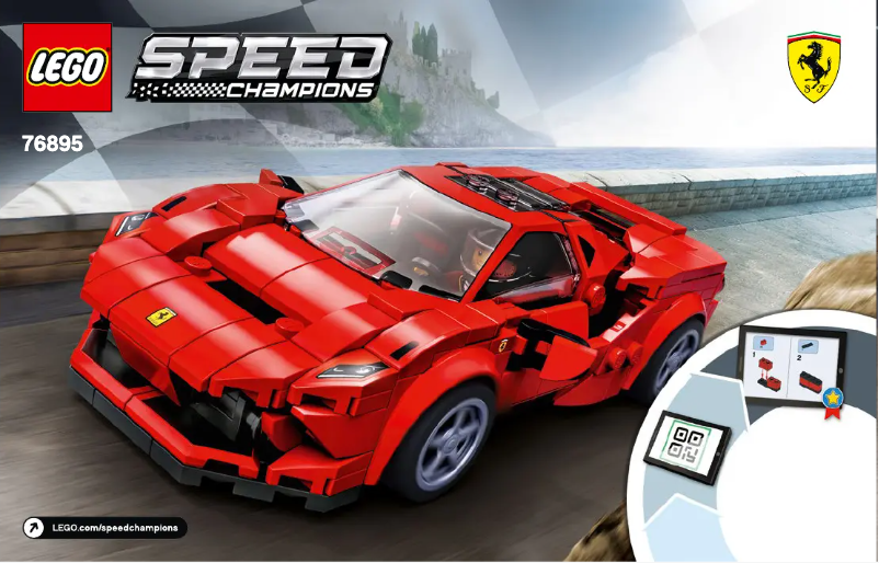 Image de la première page du manuel de l'appareil Speed Champions 76895