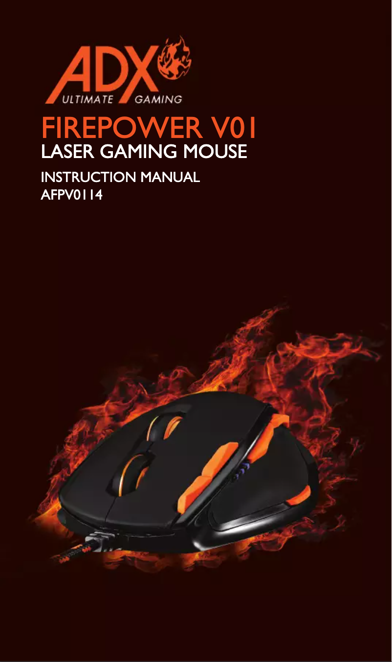 Page n°1 - Manuel utilisateur ADX AFPV0114